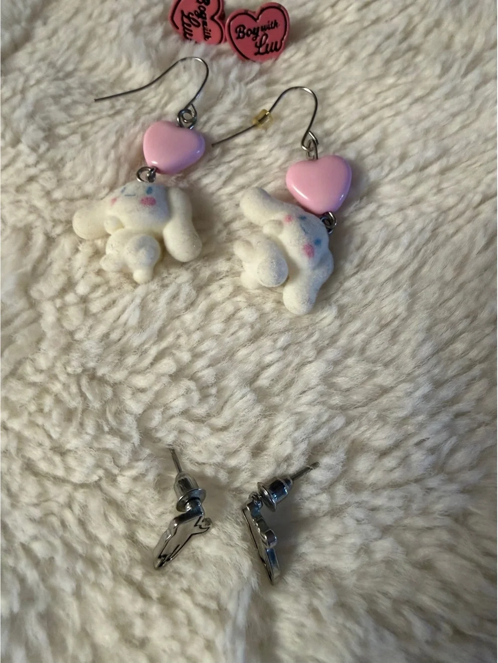 Set of Children’s jewelry 3 necklaces earrings charms Y2K jewelry making
